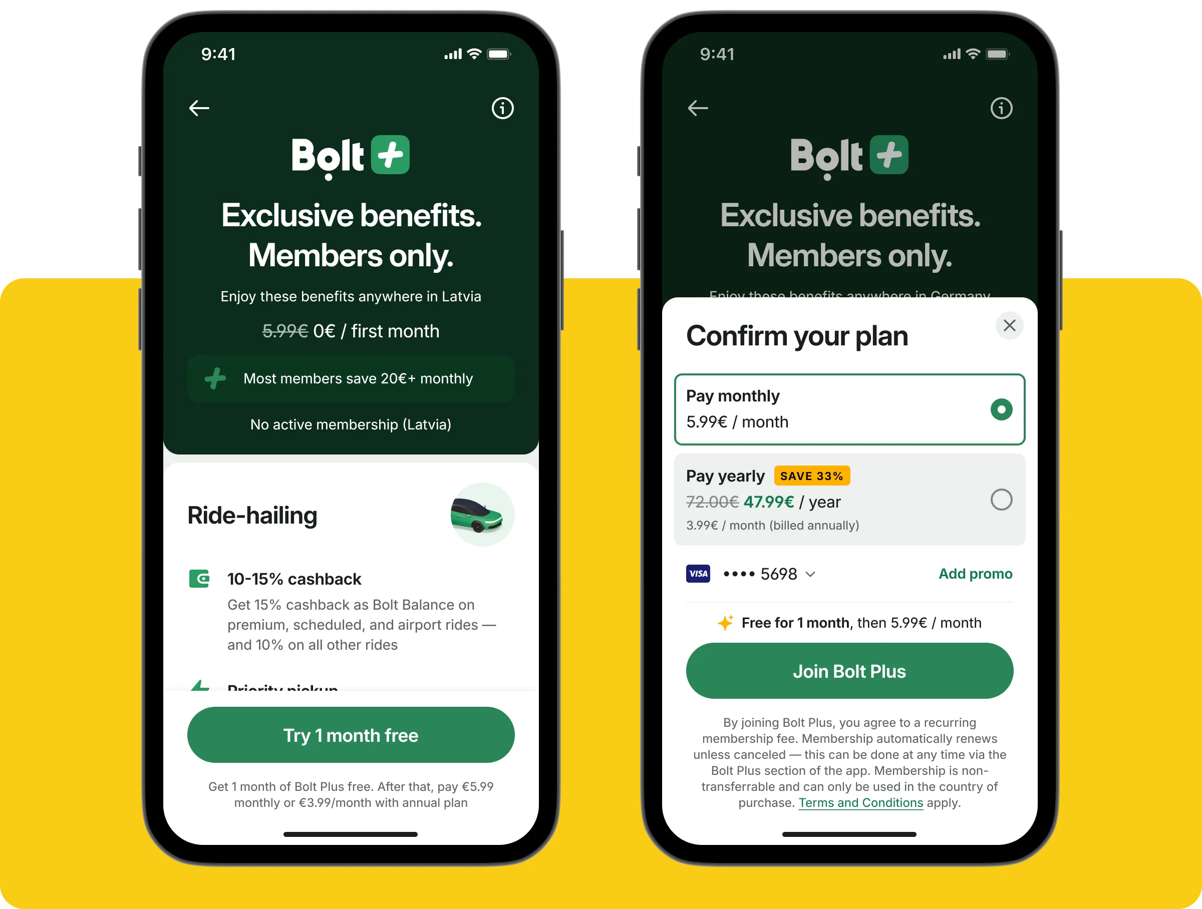 Old version of Bolt Plus page